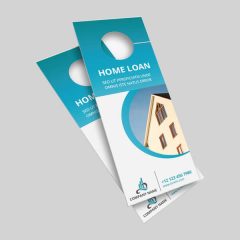 door hanger printing full color free shipping