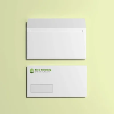 no 10 window envelope